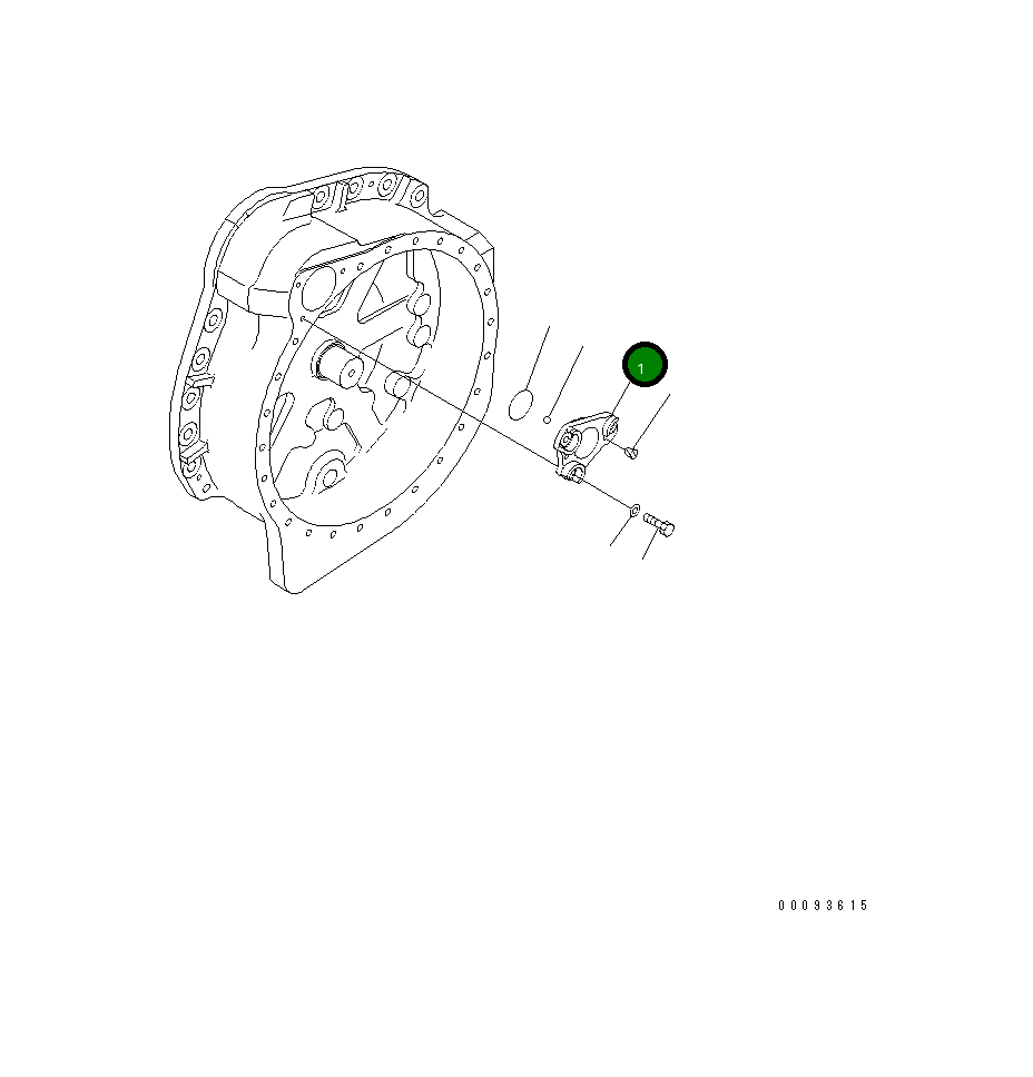 Крышка 14X-27-51180 Komatsu
