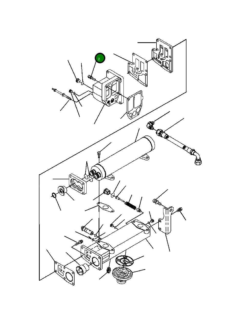 Болт 6216-64-3960 Komatsu
