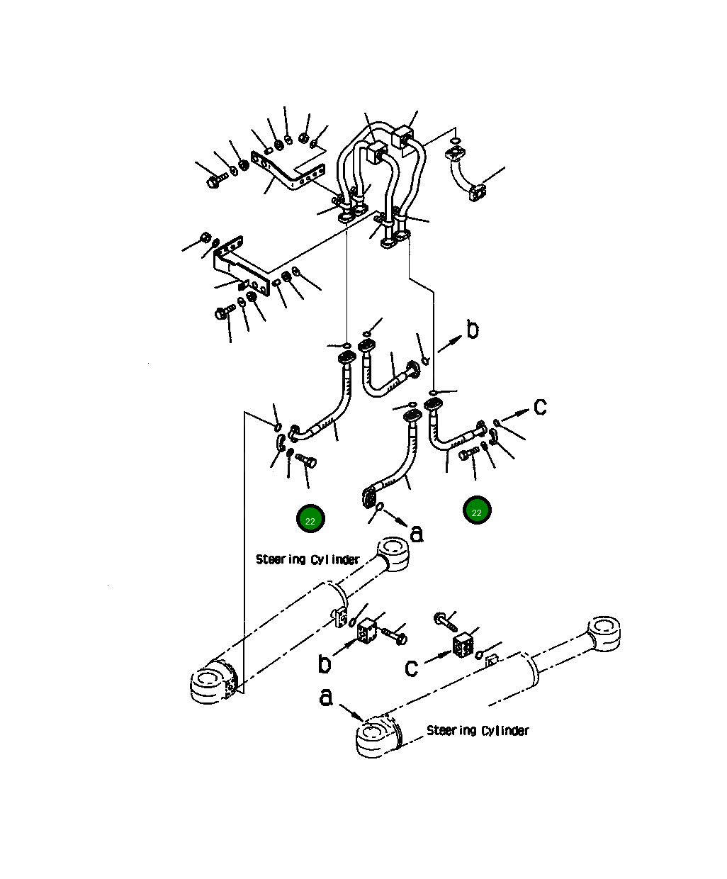 Болт 07372 21035 Komatsu