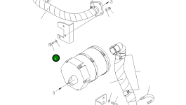 Болт 01010-E0835 Komatsu