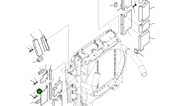 Крышка 21M-03-22321 Komatsu