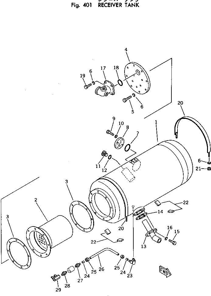 Кольцо уплотнительное (O-Ring) M014010055009  Komatsu