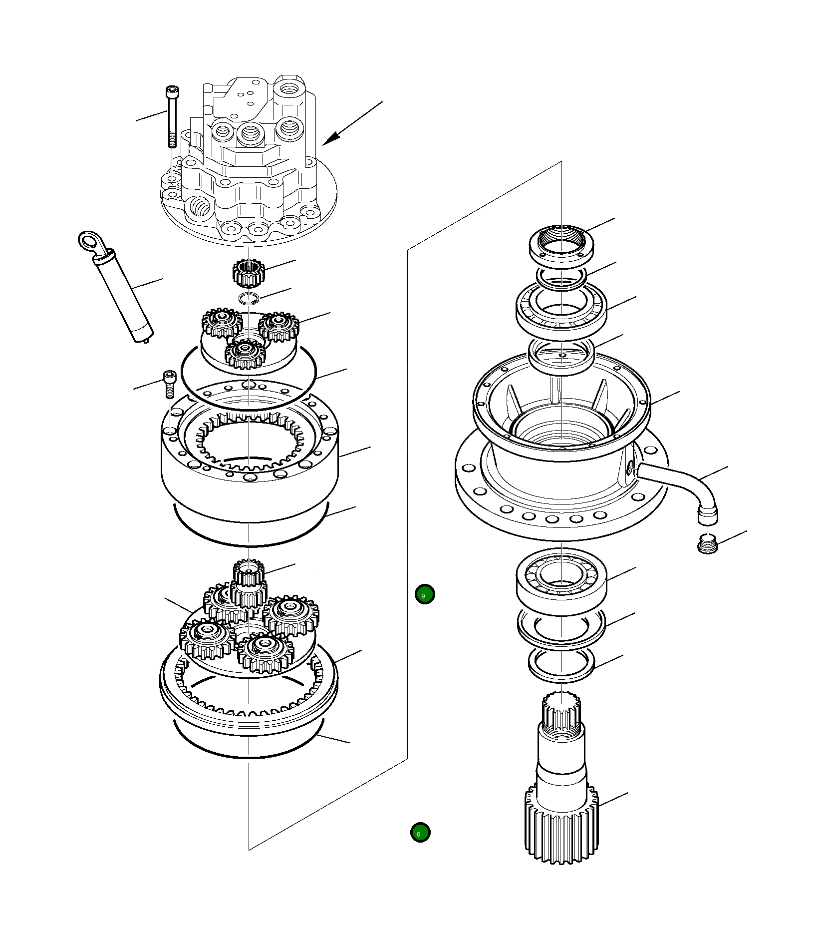 Кольцо уплотнительное (O-Ring) 226-60-16220 Komatsu