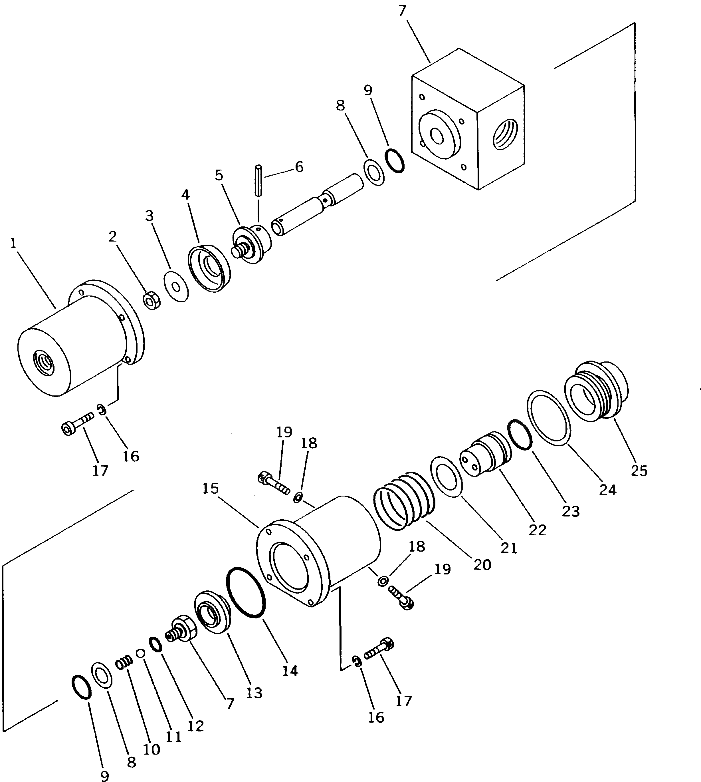 Болт 20G-60-K2120 Komatsu