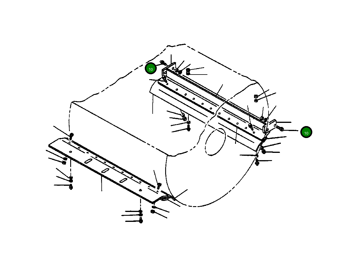 Болт 29 921 Komatsu