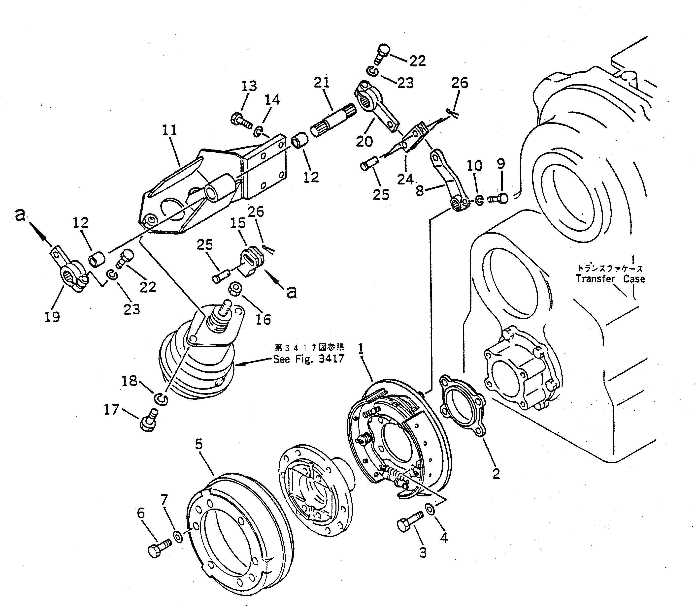 Болт 01018-11445  Komatsu