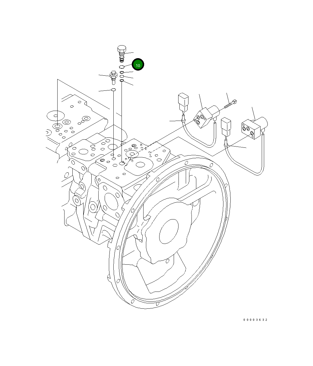 Кольцо уплотнительное (O-Ring) 07002-61423 Komatsu