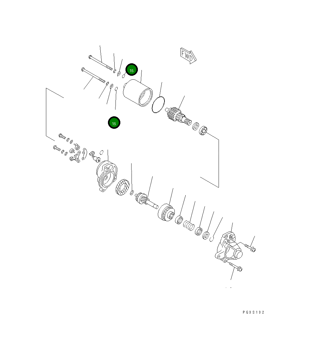 Кольцо уплотнительное (O-Ring) HD91301ZE1003  Komatsu
