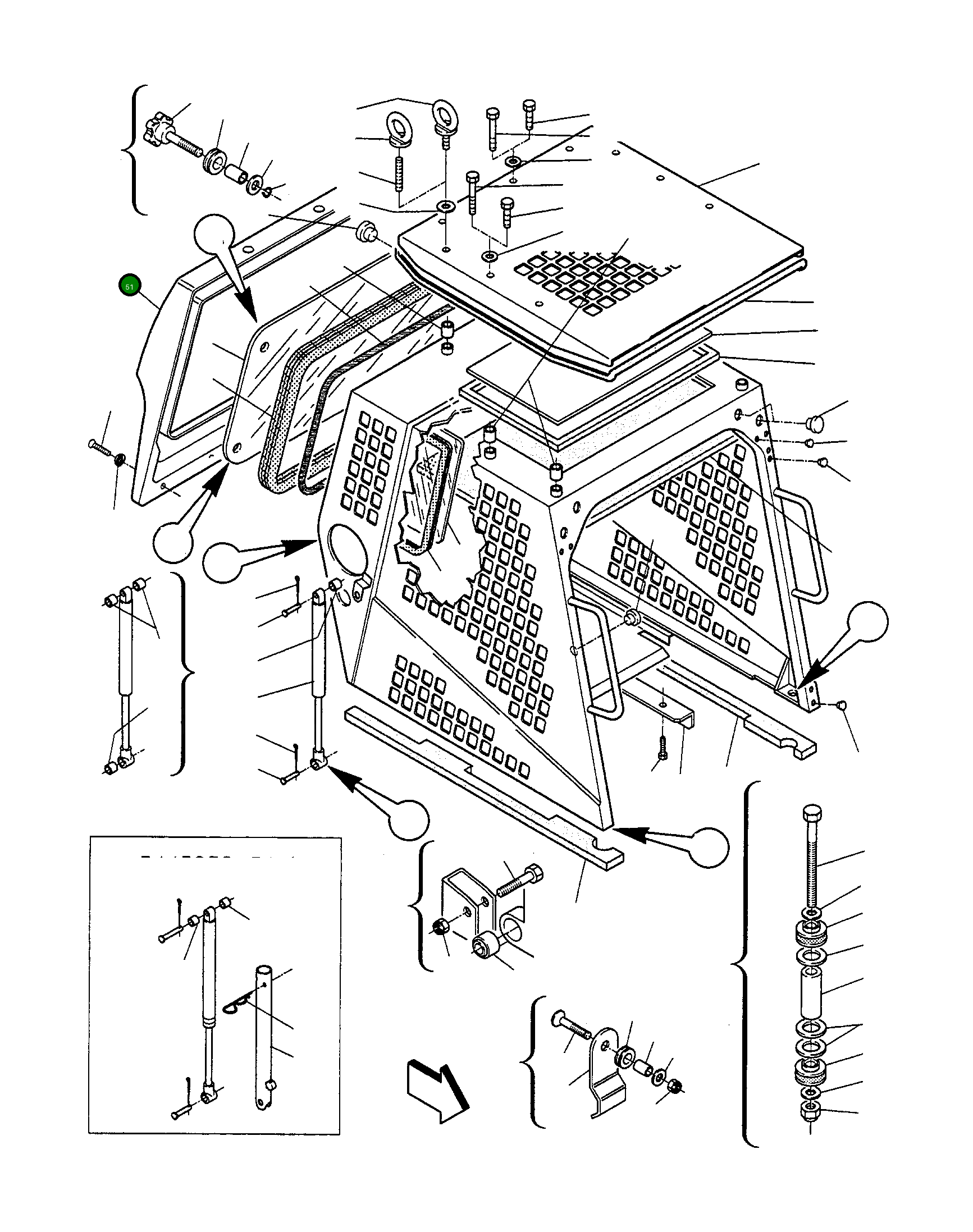 Крышка 338805623 Komatsu
