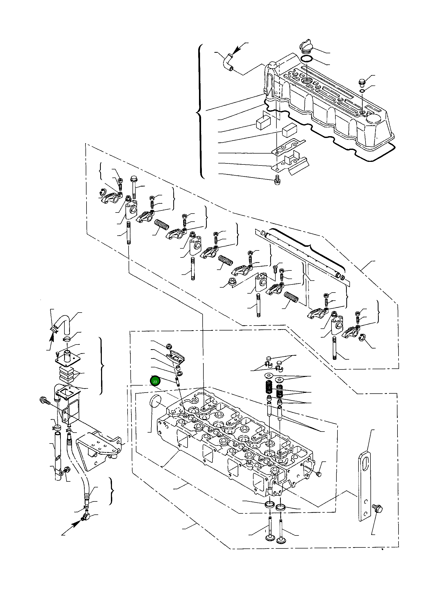Болт YM26216-060302 Komatsu