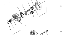 Крышка 705-40-80150  Komatsu