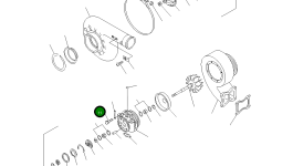 Болт CU3521225 Komatsu