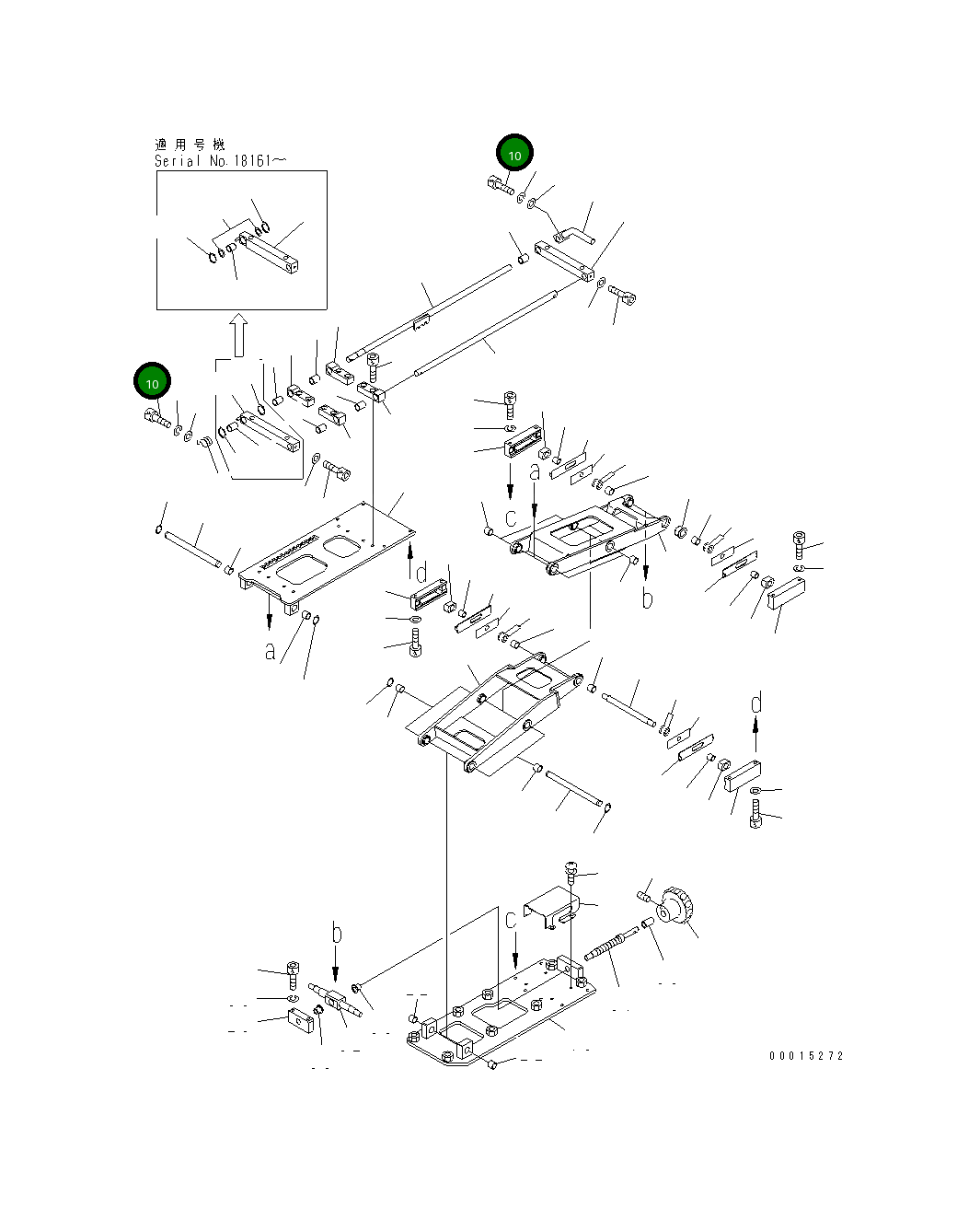 Болт 01252-60414 Komatsu