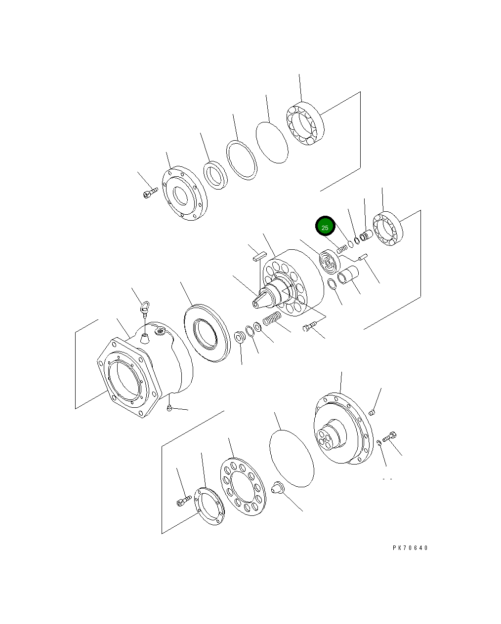 Кольцо уплотнительное (O-Ring) 258-81-26360 Komatsu
