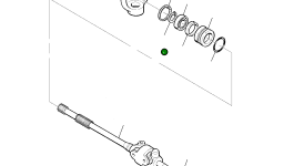 Кольцо 22E-23-11650 Komatsu