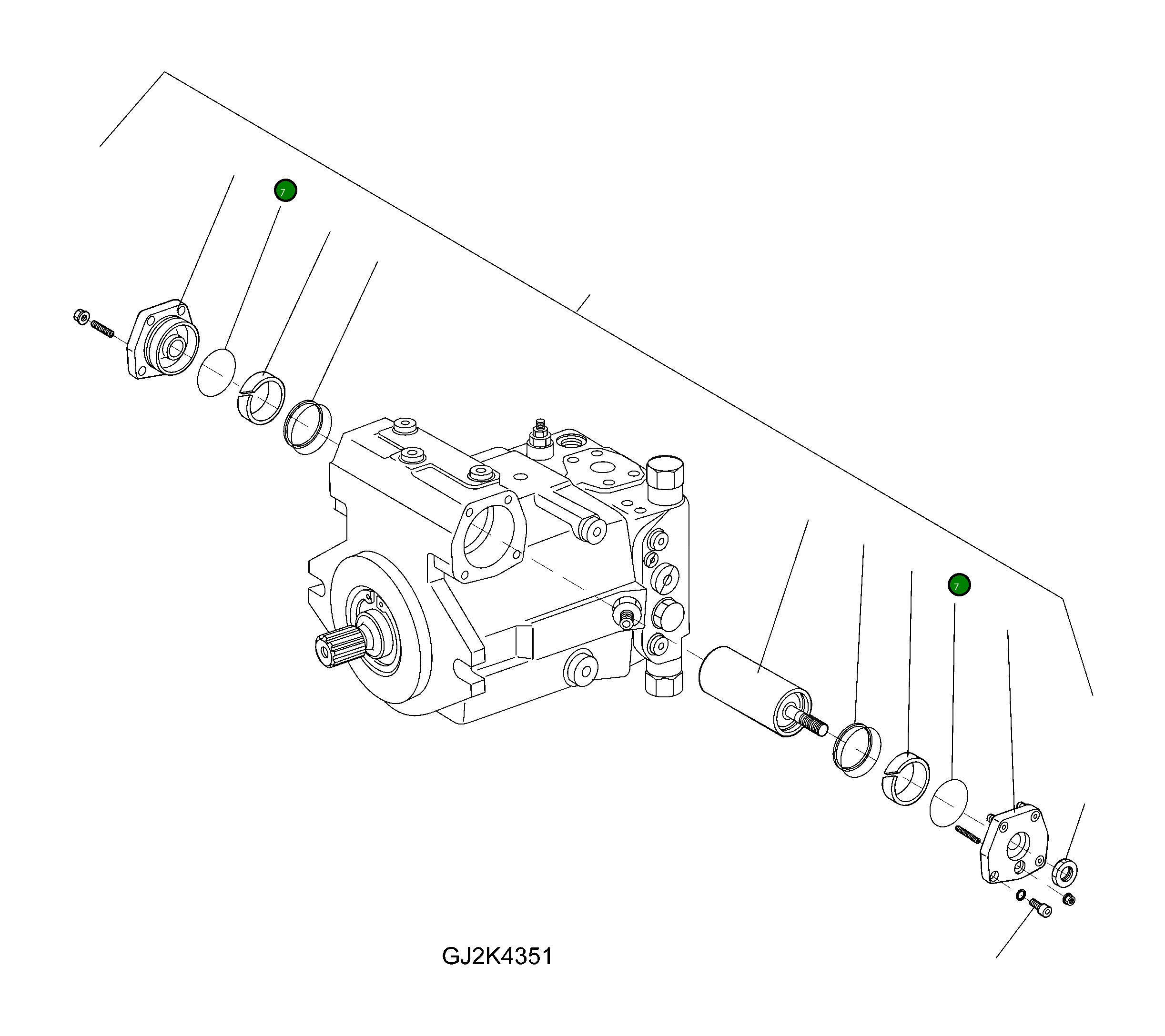 Кольцо уплотнительное (O-Ring) 42U-17-H0P84 Komatsu