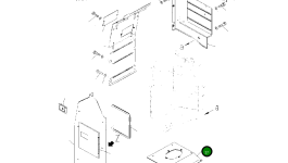 Крышка 425-43-58621 Komatsu