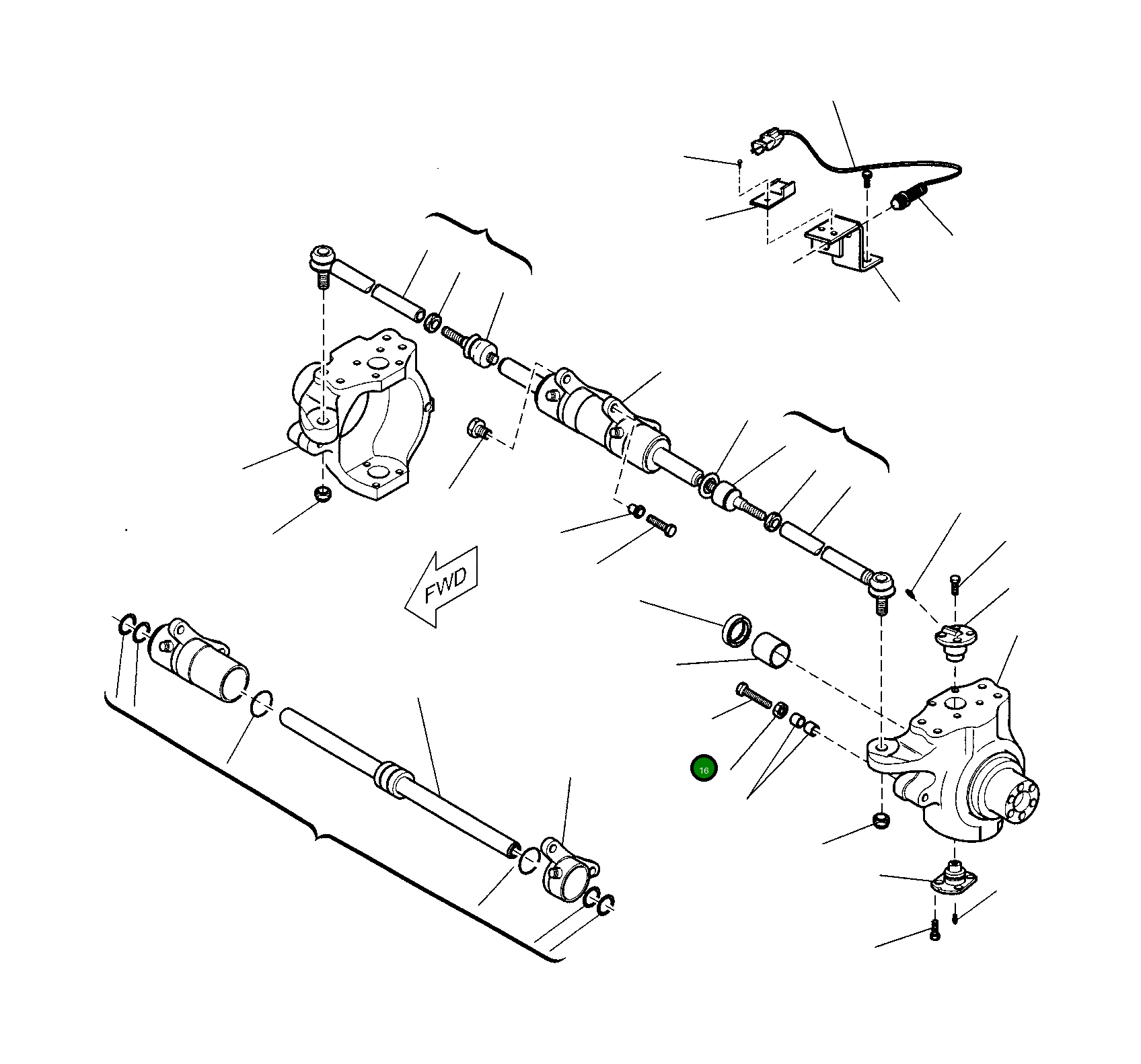 Болт CA0138855 Komatsu
