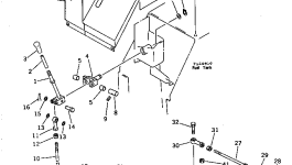 Крышка 113-43-44160 Komatsu