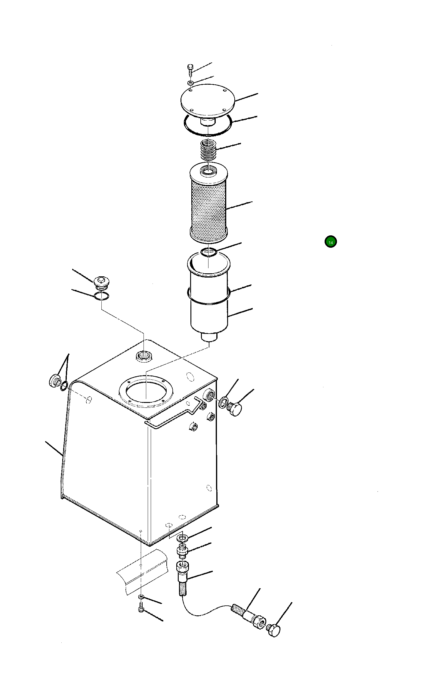 Кольцо уплотнительное (O-Ring) 21D-09-69540 Komatsu