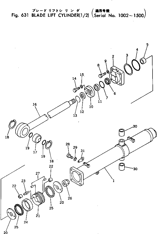 Болт 01010-82790  Komatsu