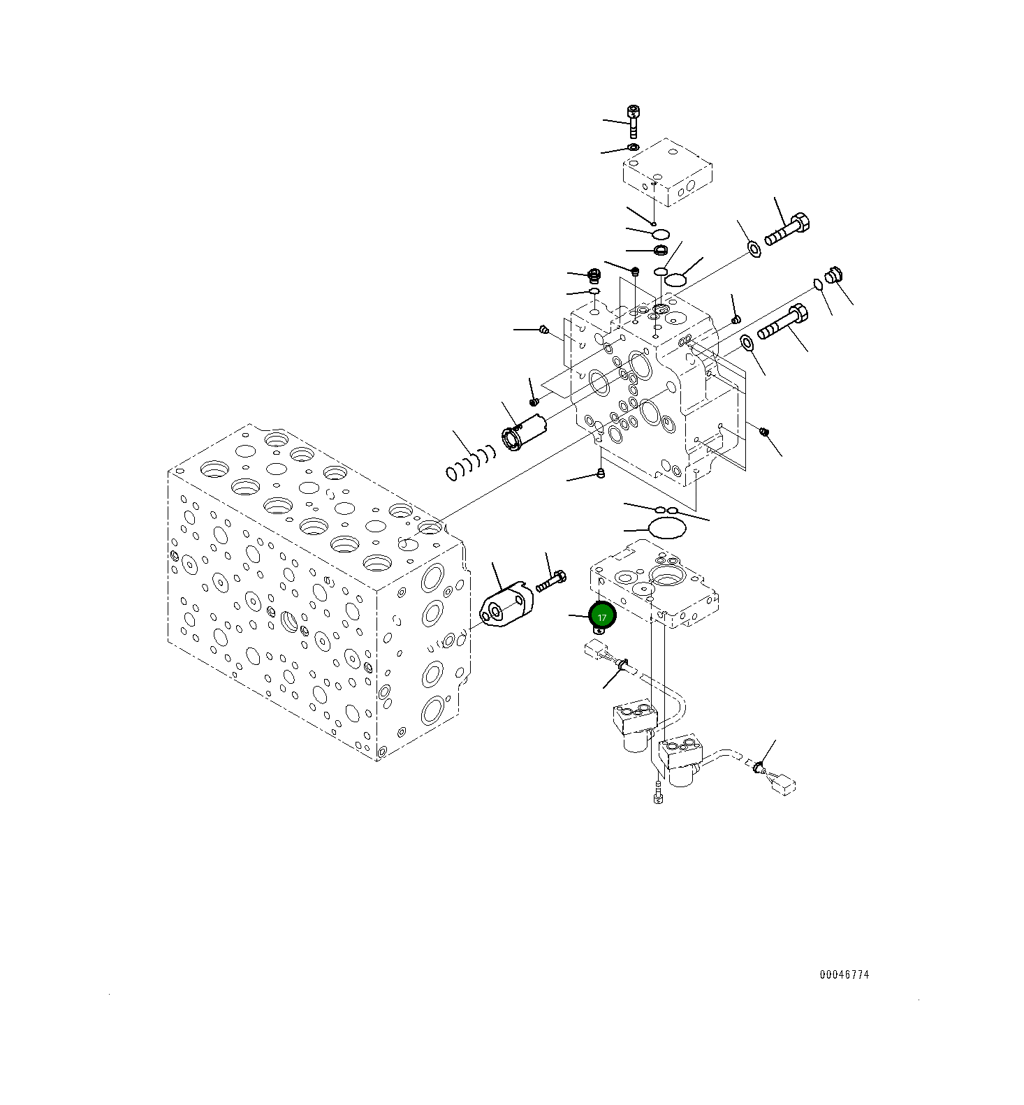 Кольцо уплотнительное (O-Ring) 0700012035 Komatsu