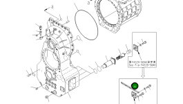 Крышка 42C-15-13170 Komatsu