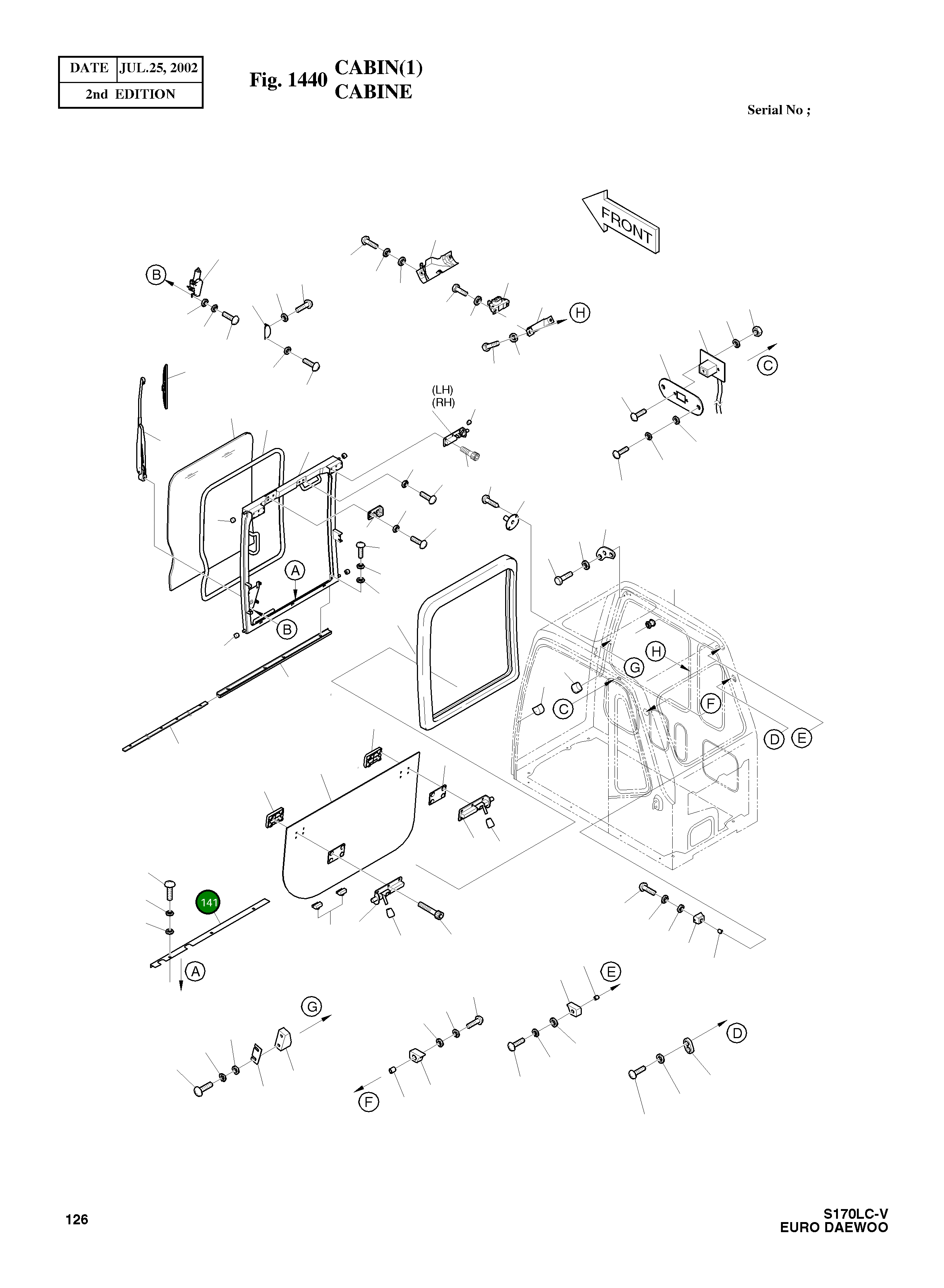 Крышка 2621-3886B Komatsu