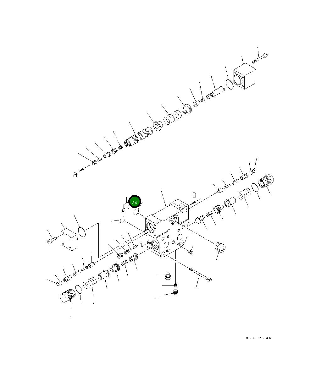 Кольцо уплотнительное (O-Ring) 20K-60-32510  Komatsu
