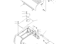 Крышка 208-54-75120 Komatsu