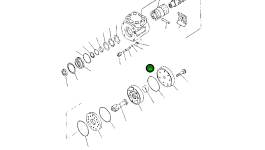 Кольцо уплотнительное (O-Ring) 416-64-15450 Komatsu
