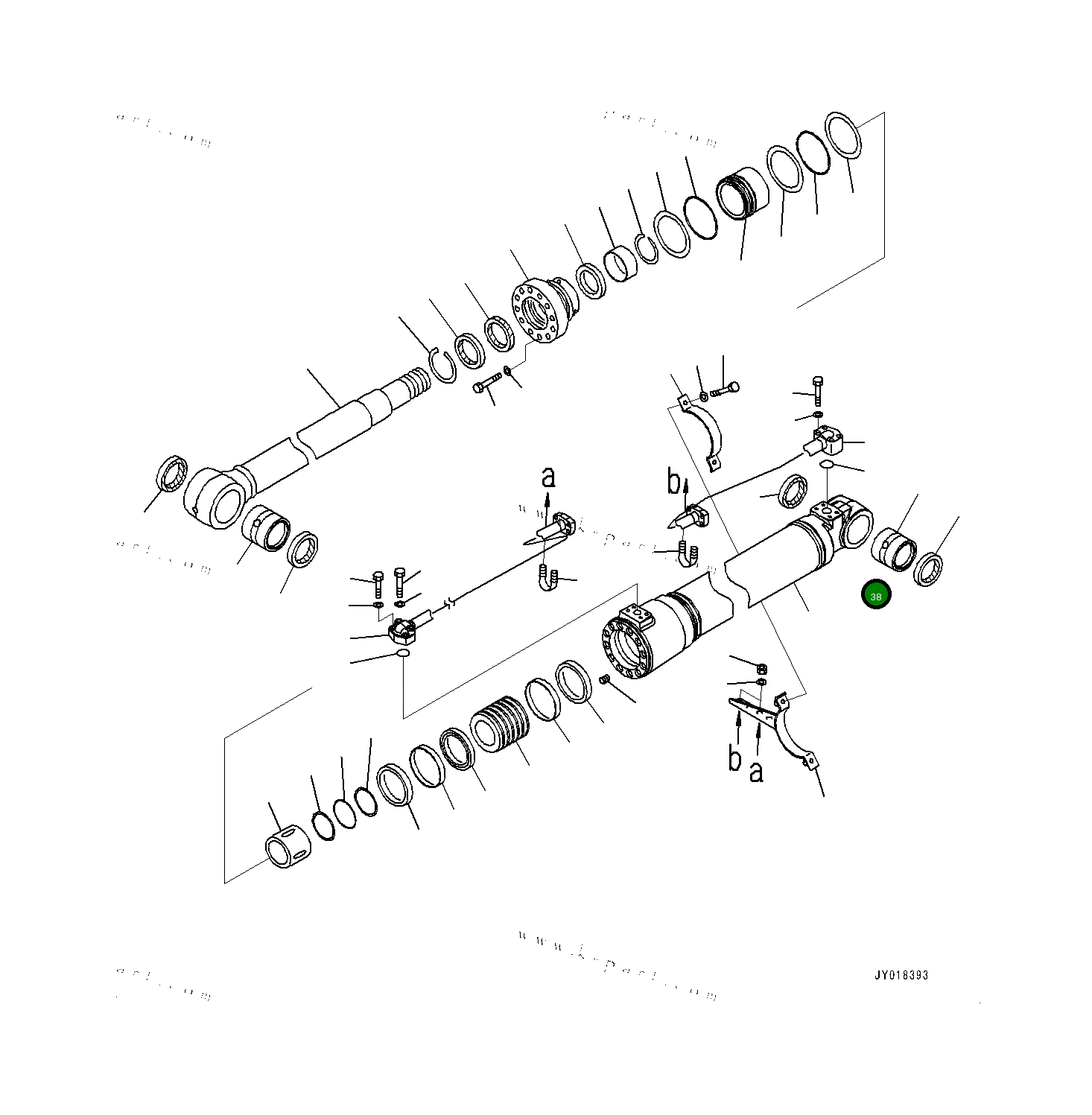Кольцо уплотнительное (O-Ring) 07000B3035  Komatsu