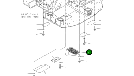Крышка 22B-54-14540 Komatsu