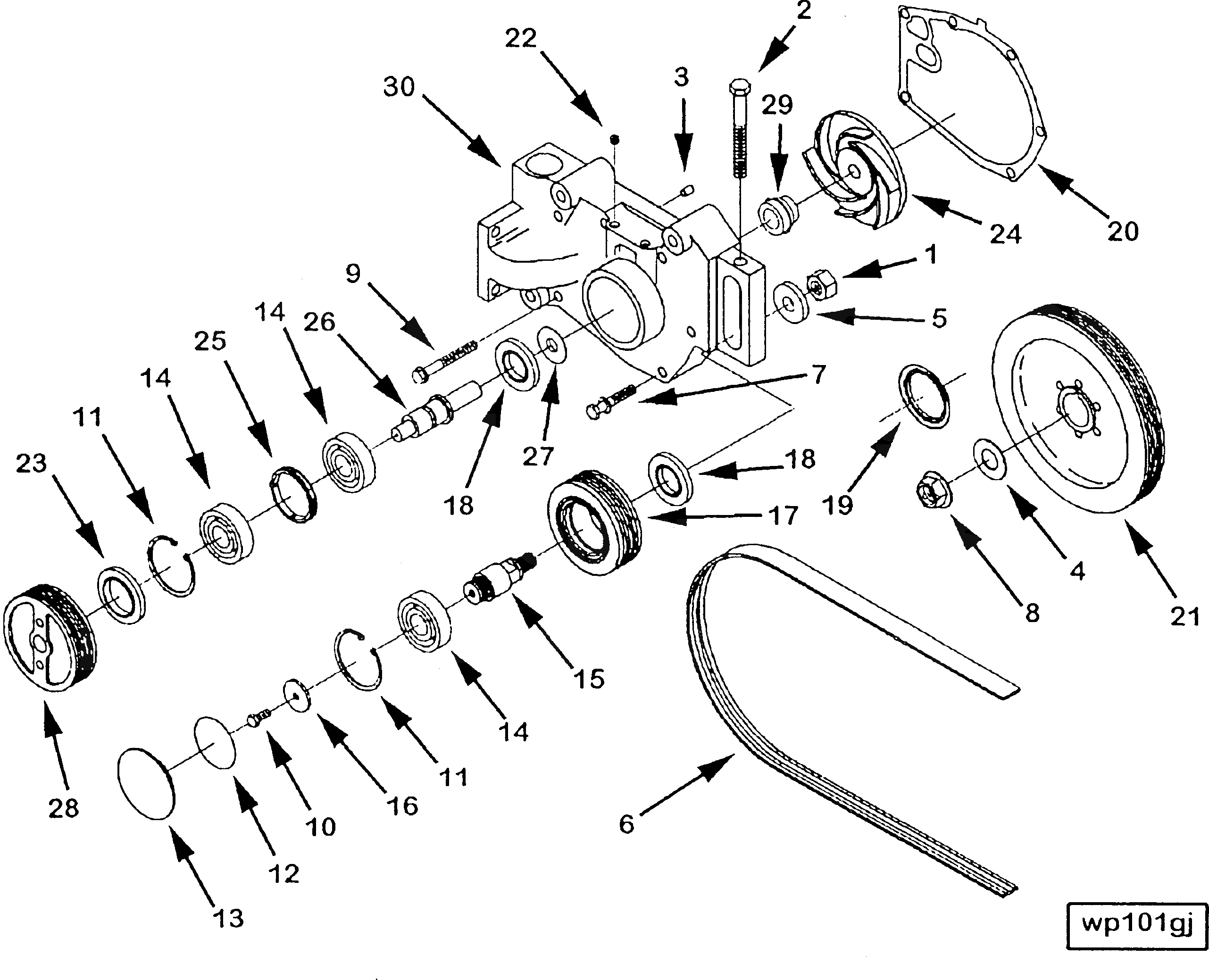 Болт CU3012468 Komatsu
