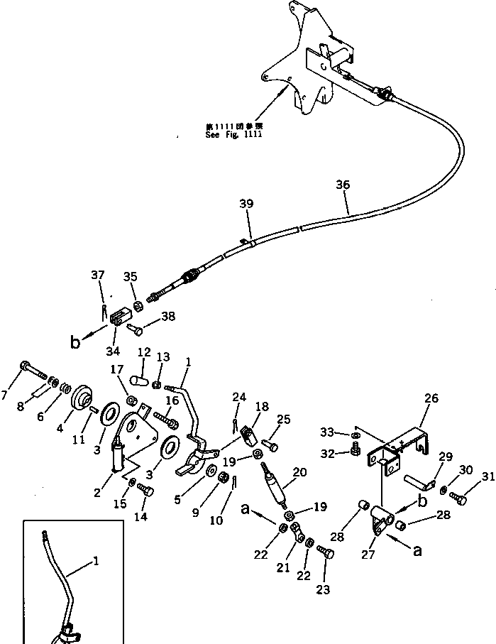 Болт 01016-31070 Komatsu