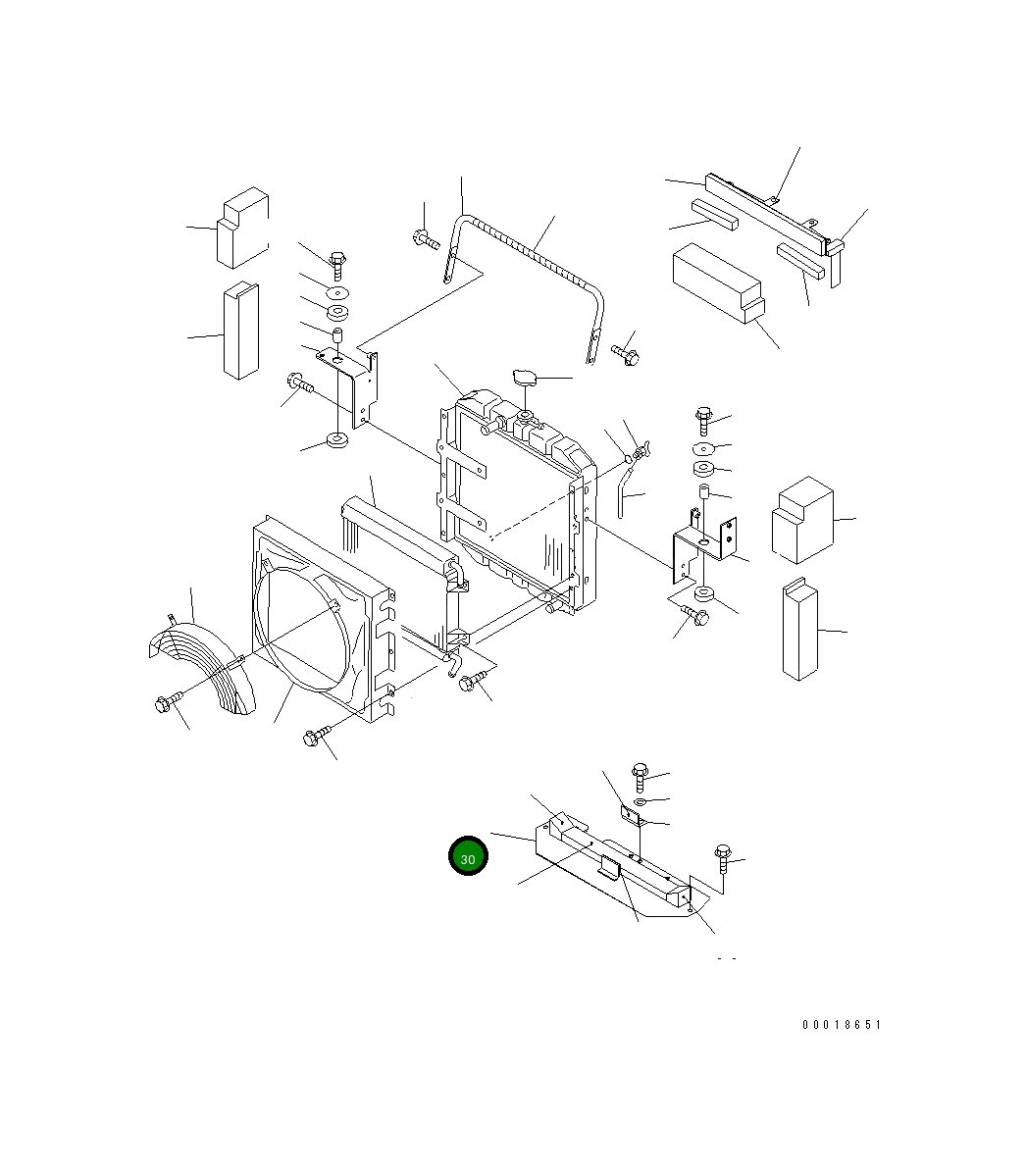 Крышка 362-03-45310 Komatsu