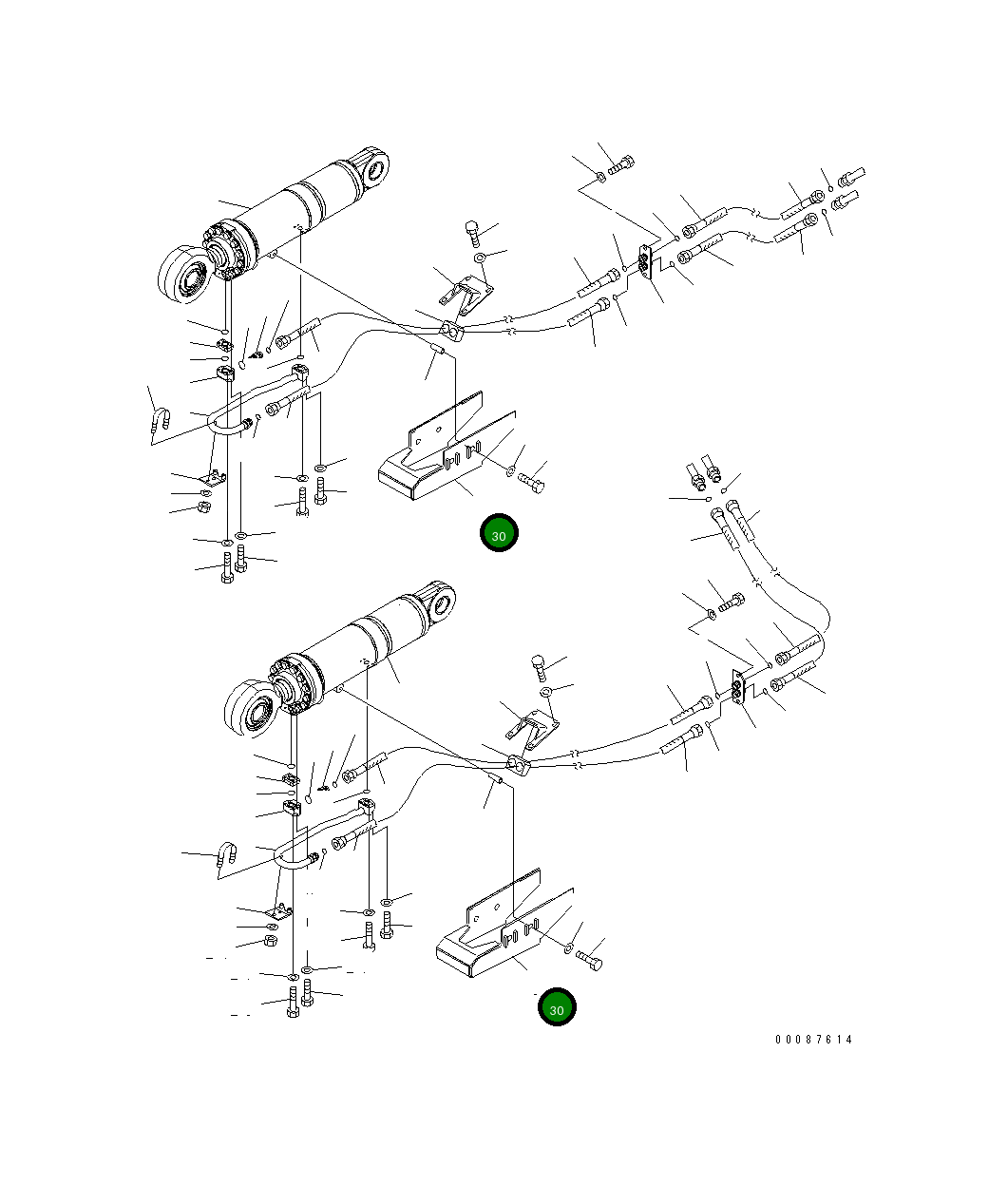 Крышка 41E-70-35150  Komatsu