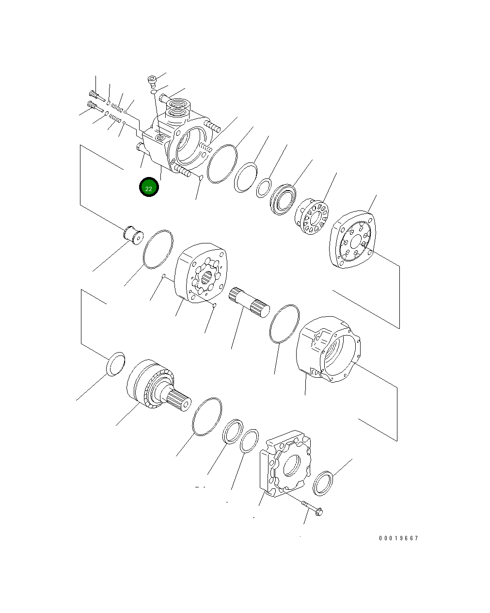 Болт ST14386-003 Komatsu