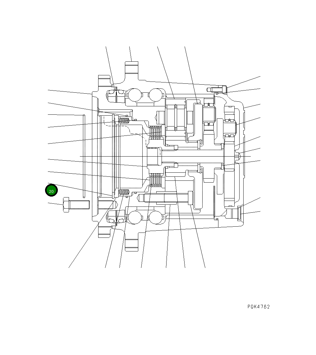 Кольцо 21P-27-K1610 Komatsu