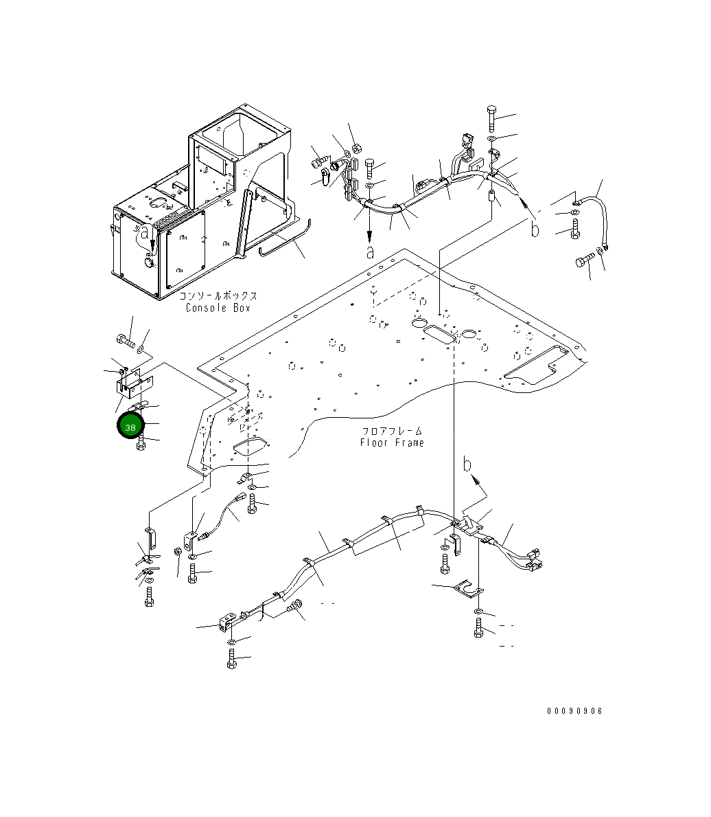 Крышка 426-06-31460 Komatsu