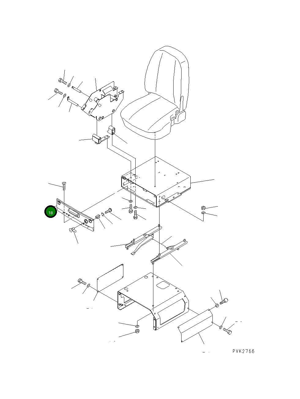 Крышка 20T-54-81191 Komatsu