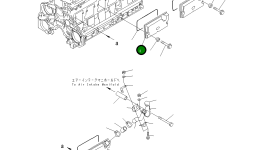 Крышка 6150-22-6430 Komatsu