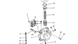 Крышка 706-87-50211  Komatsu