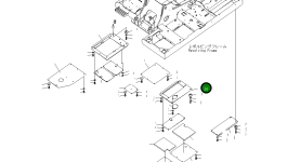 Крышка 205-54-32131 Komatsu