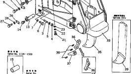 Шпилька 198-69-11180 Komatsu