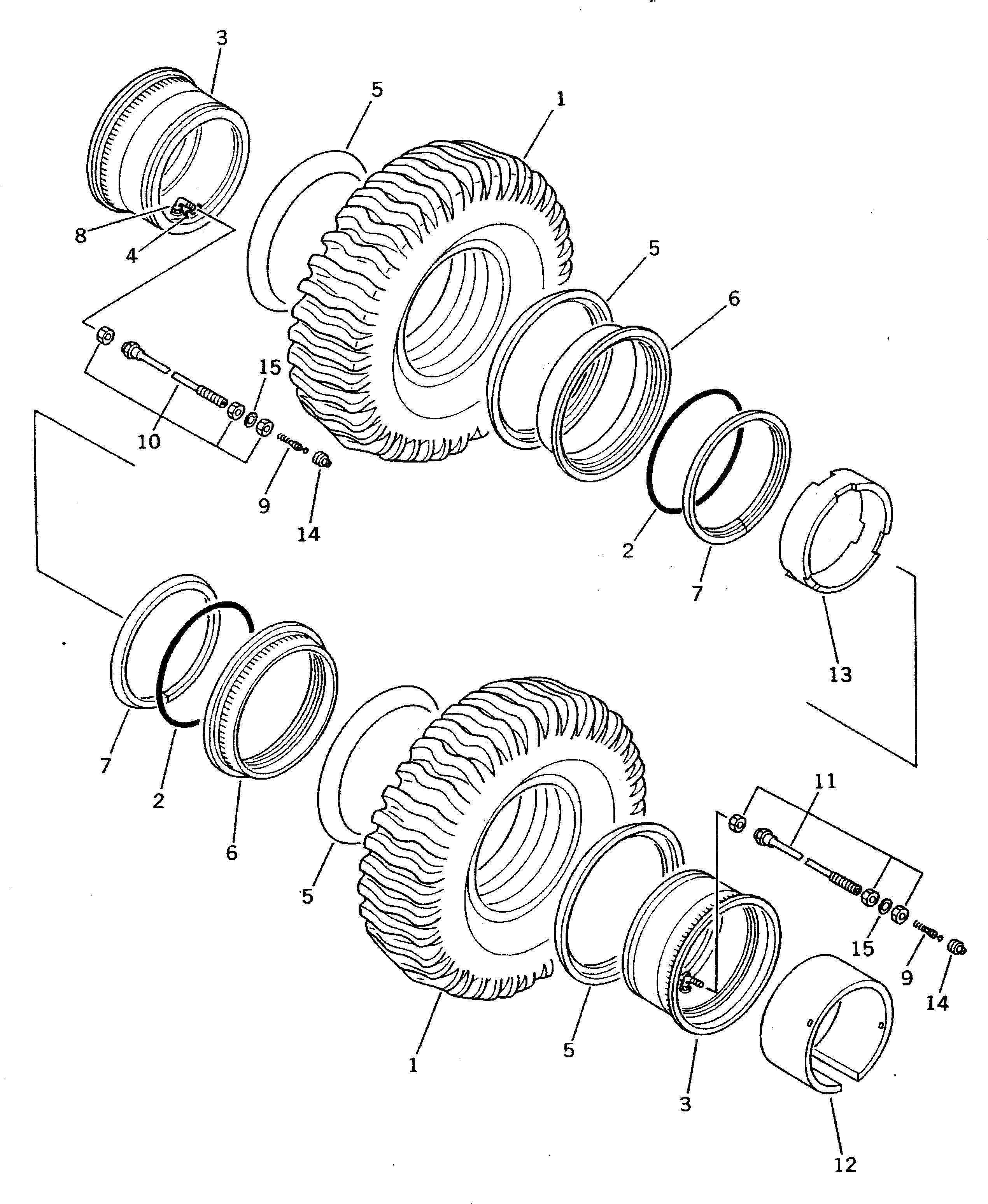 Кольцо 569-30-62110 Komatsu