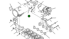 Болт YM26106080402 Komatsu
