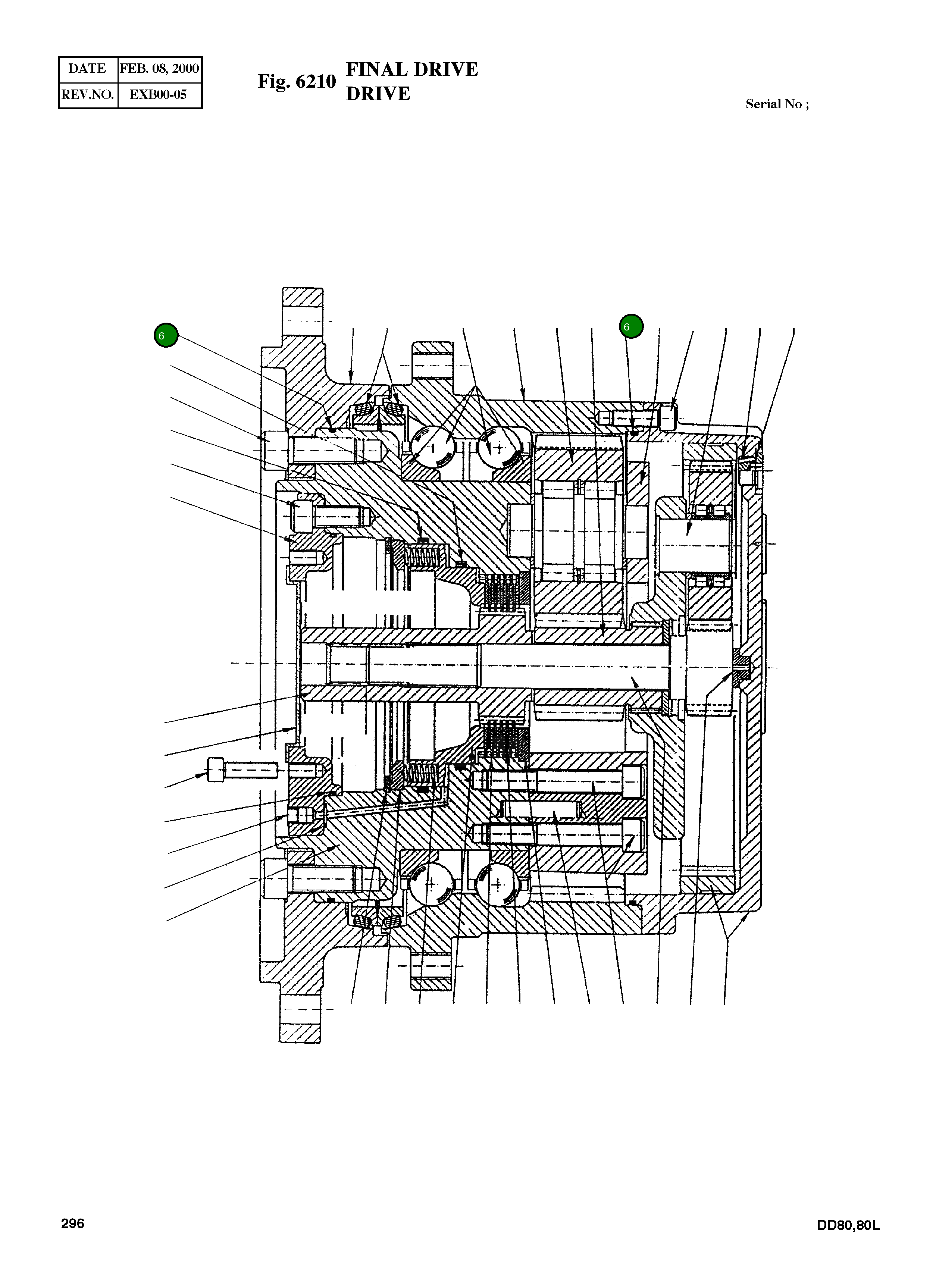 Кольцо уплотнительное (O-Ring) 715303261 Komatsu