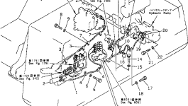 Клипса 08035-01514 Komatsu