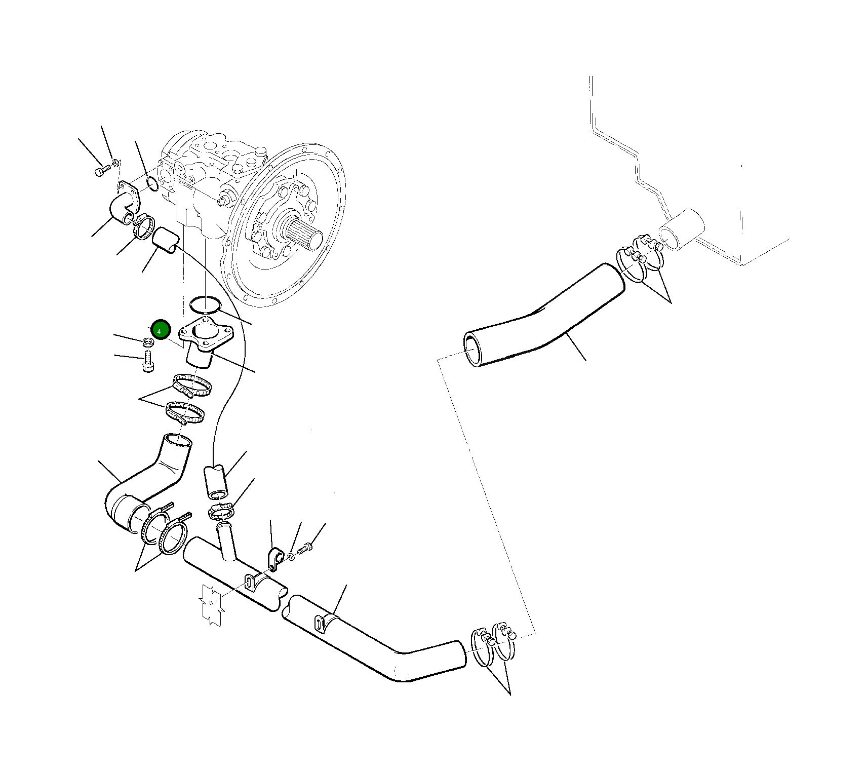 Кольцо уплотнительное (O-Ring) 21D-09-69780 Komatsu